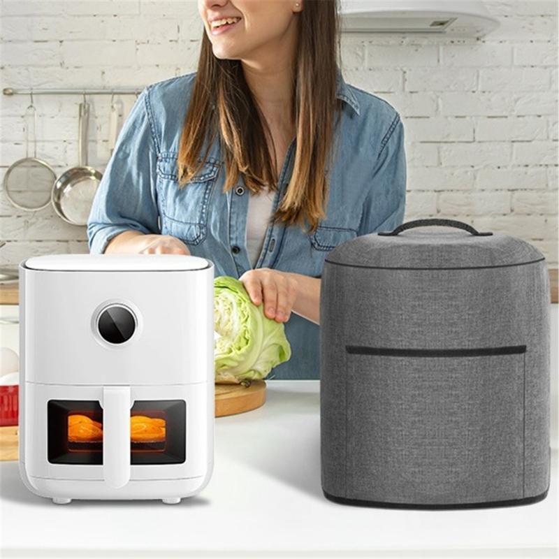 Dustproof Cover 38x38.7cm Easy Storage Cleaning for Air Fryers Electric Pressure Rice Cooker Storing Kitchen Appliance