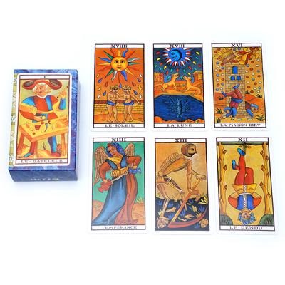 Tarot Español Fournier Juego De Sociedad El Tarot De Marsella 78 Cartas a Todo Color Y Folleto De Instrucciones Tarot Español