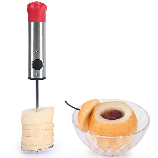 4 Stück/Set Edelstahl Obst Gemüse Kerngehäuseentferner Entferner Küchenwerkzeuge Gadget