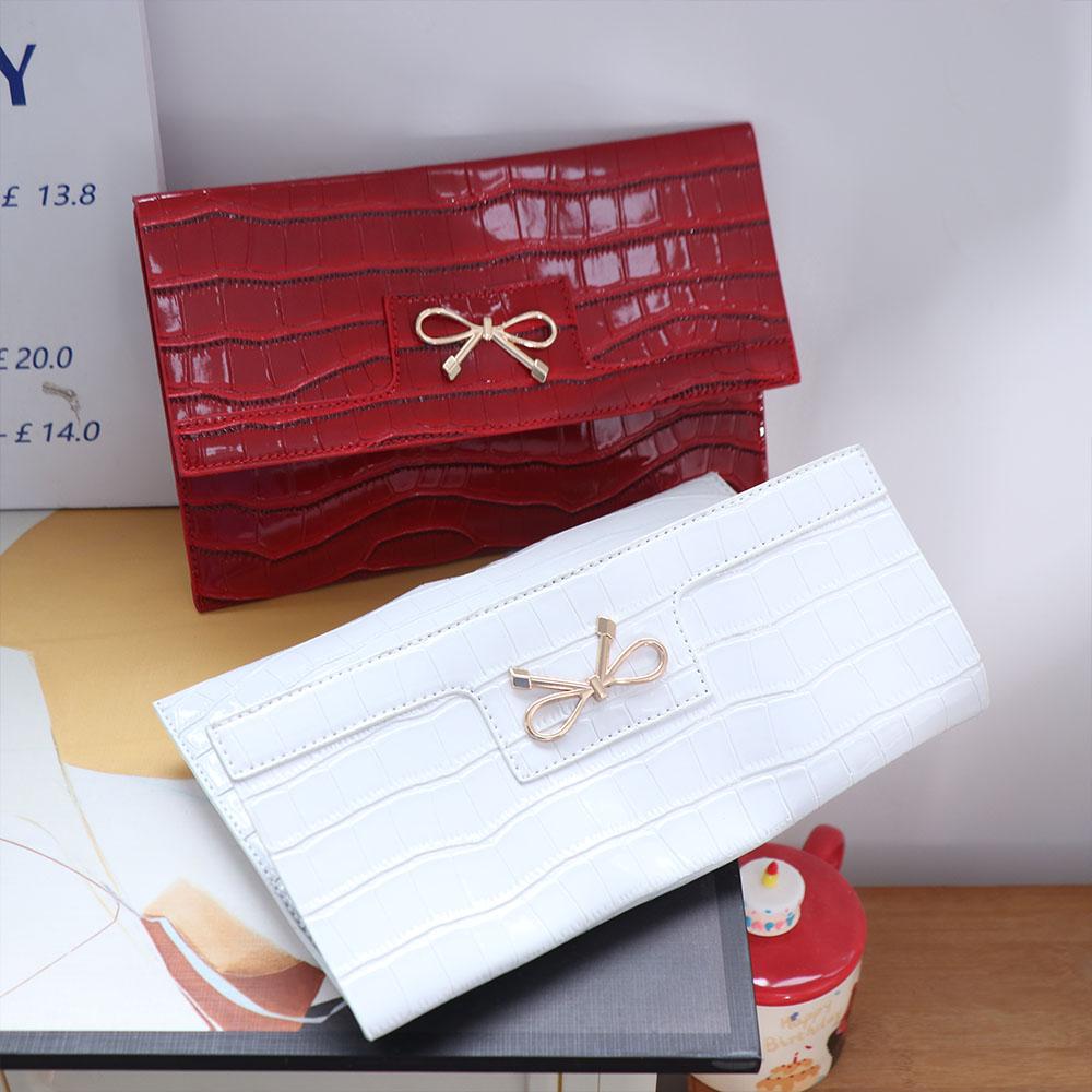 Wallet Bow Envelope Bag Handbag Evening Banquet Bag Casual Ladies Clutch Bag Women