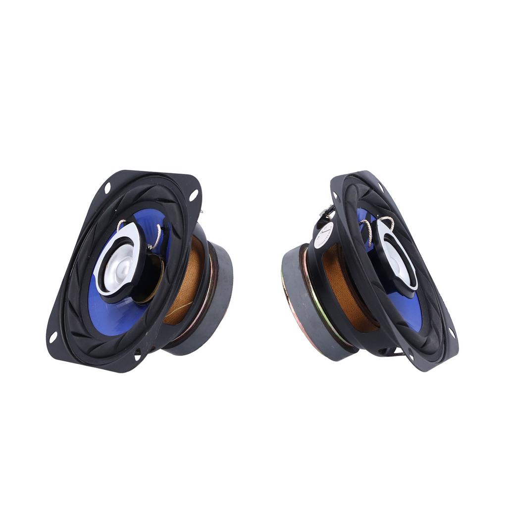 Pair Car Coaxial Speaker Metal Stereo Music Full Frequency Sensitive Universal