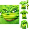 Festive Grinch Long Sleeve T-shirt For Kids Ideal For How The Grinch Stole Christmas Celebrations