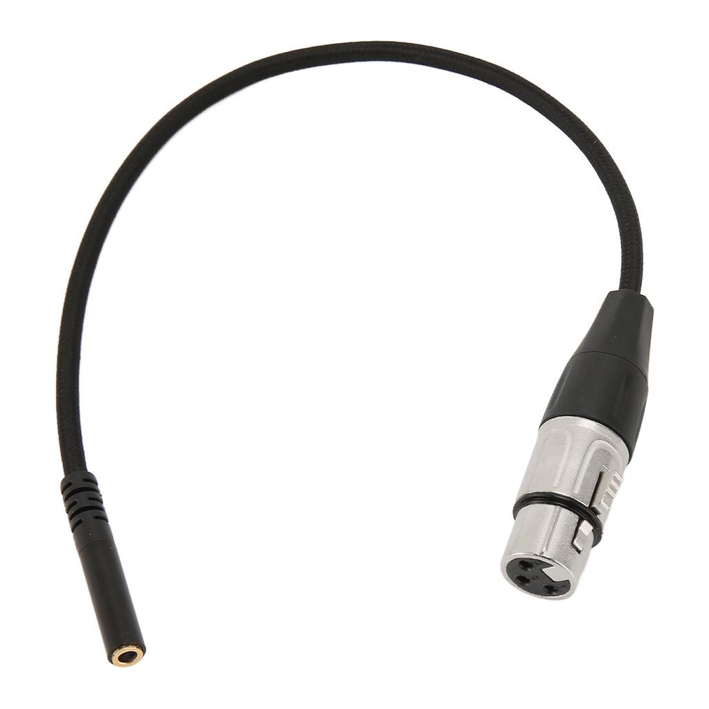 18 tommer til XLR hunnkabel balansert 3,5 mm hunn stereo minijack til XLR hunn adapterkabel