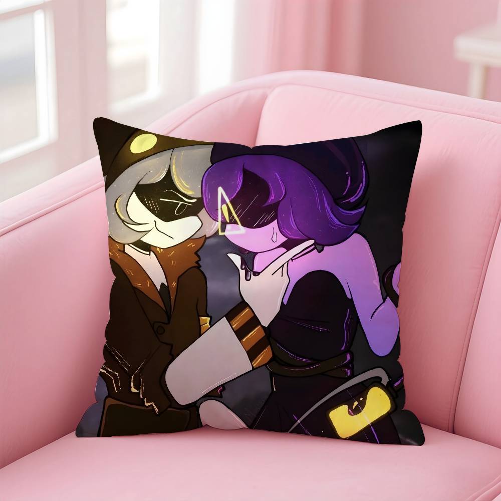 ANIME m-Murder d-Drones Pillow Case Pattern Printing Pillowcase Living Room Sofa Cushion Cover Bedroom Room Decor