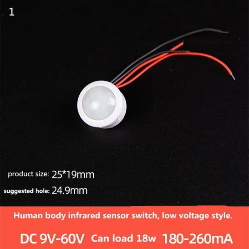 

1 шт. Инфракрасный датчик движения Переключатель Индукционный переключатель человеческого тела Автоматическое включение/выключение Выключатель света Детектор датчика PIR Умный переключатель