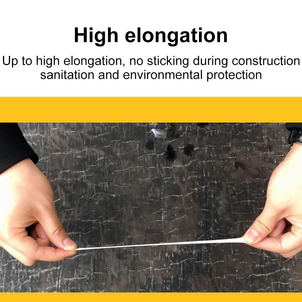 Hochtemperaturbeständiges Wasserdichtes Klebeband Aluminiumfolie Verdicken Butylband Wandriss Dachkanal Reparaturband 3-10M