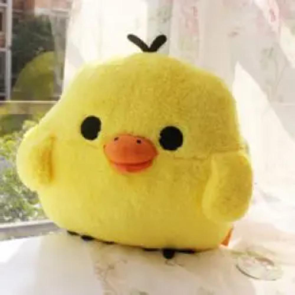 

Каваий Плюшевая Игрушка Подушка Рилаккума Цыпленок Киироитори Пара Плюшевый Мишка Рилаккума Мягкая Кукла Рилаккума Подушка Грелка для рук Подарок 30cm жёлтый