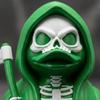 Scythe Skeleton Duck Figurine Resin Gothic Duck Ornament Skeleton Duck Collectible Statue for Halloween Decor Home Office Desk