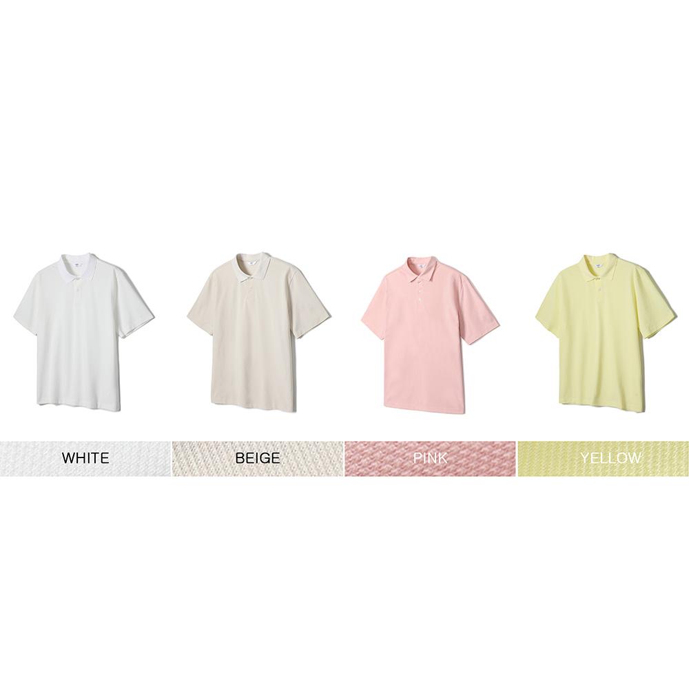 NOTIG Cotton Blend Aerocool Pique T-Shirt Beige_Oks2T1Ts101I1