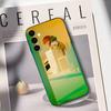 Japanese Urban Aesthetic  Phone Case Black Silicone Soft For Samsung Galaxy A73,A72,A71,A70,A53,A52,A51