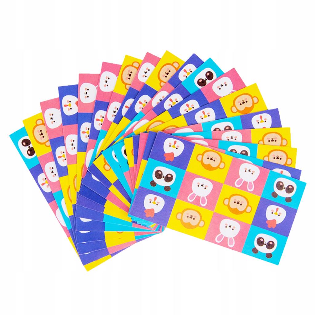 Lernspiel Montessori Set Tierblöcke Farbzuordnung