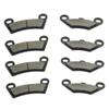 Front & Rear Brake Pads For Polaris Razor RZR 800/RZR 800 S/RZR 800 EPS/RZR 570