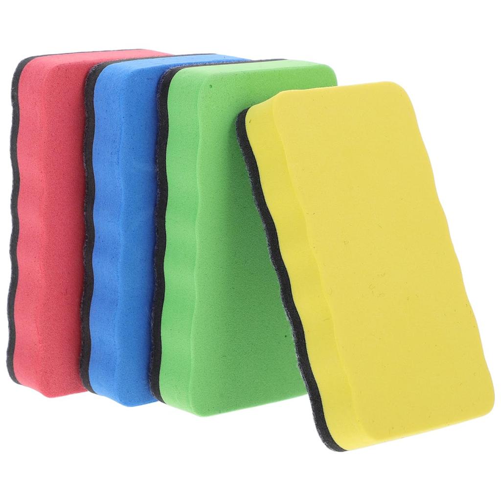 OUNONA Magnetic Whiteboard Erasers, 20-Pack, EVA Felt Material, Magnetic Adsorption for Efficient Erasing, Suitable for Classroom and Office Blackboar