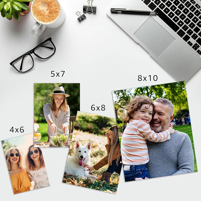 Custom Photo Prints Personalized Photo Gifts Standard Size Glossy - Set of 6, 12, 20pcs - UNFRAMED-Gift Wrapping Available