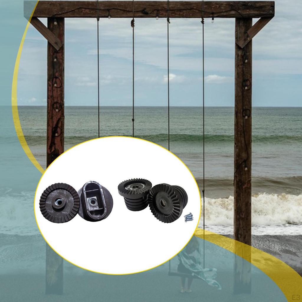 2x Swing Fittings Easy To Install Canopy Frame Replacement for Garden