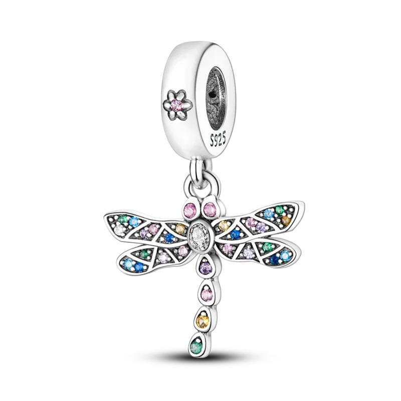 Charm Fit Originální náramky Měď Roztomilé zvířátko Sova Kočky Mořská želva Korálky Dámský přívěsek Korálky Výroba šperků