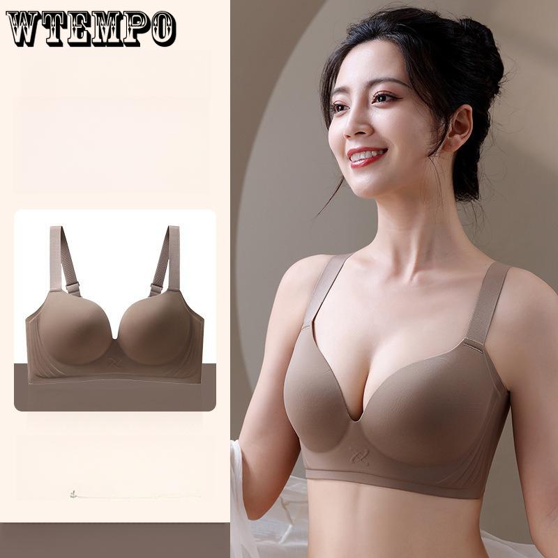 Lingerie Women's Adjustable Full-cup Bra Thin Bra Gathering Bra Breast Retraction Anti-sagging Bra Push Up Bra