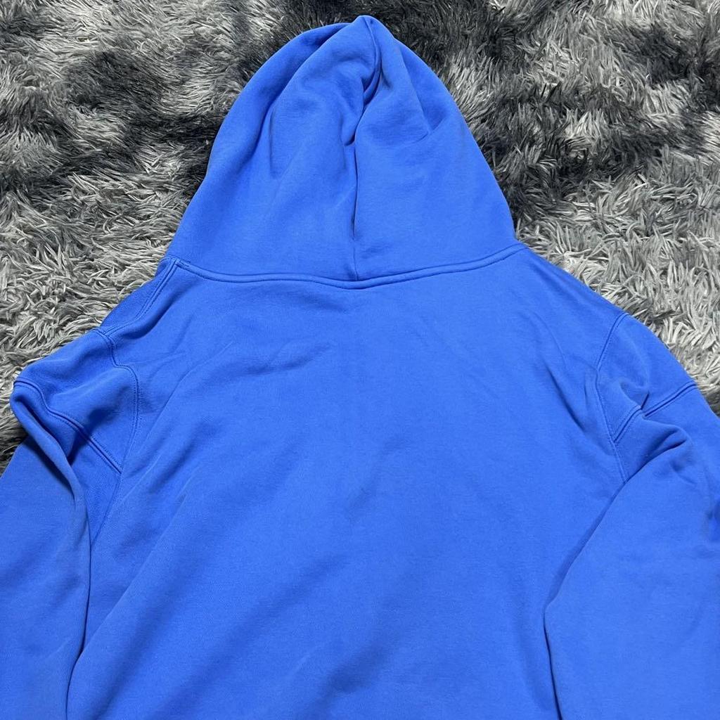 [USED] WELLDONE Hoodie, Blue Pullover, G-Dragon, Korea