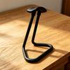 3D Printed Headphone Stand, Simple Headset Holder with Triangular Stable Base, Universal Headphone Rack for Gaming Desktopsand Study Desks