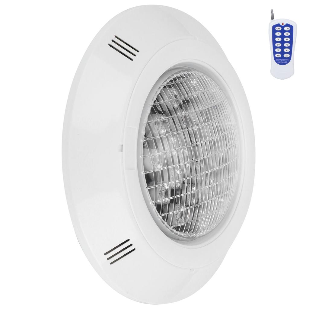 24LED Colorful Swimming Pool Light RGB Underwater Light AC12V 24W Waterproof Landscape Lamp