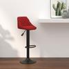 VidaXL Bar Stool Swivel Seat Bistro Counter Chair Pub Stool Counter Seat Bistro Chair Red 335344