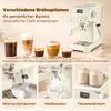 Portafilter Machine 20 Bar Espresso Machine With Milk Frother And 1.2L Removable Water Tank For Espresso