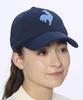 Le Coq Sportif Golf LG4FCP02L Cap with Sagara Fluffy and Navy Blue Women's Embroidery, Design, Stylish, Moisture-Wicking, Quick-Drying, Antibacterial,