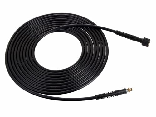 YUET 5M High Pressure Washer Replacement Hose for Karcher K Series Washers and Karcher K2 with Click M22 (14mm) Female Plug - Older Model Quick Connec