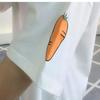 T-Shirt Color Block Damen Süßes Oberteil Rosa Mädchen Sommer Damen Oberteil Locker Kurzärmliges T-Shirt