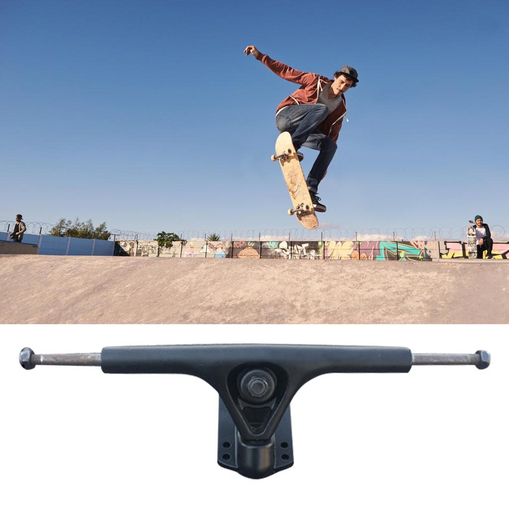 Pack of 2 Electric Skateboard Axles Lightweight Alloy Trucks For Enhanced Longboard Skateboard Stability and Balances