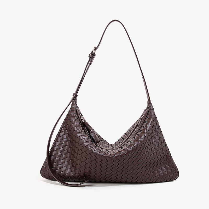 Single-shoulder Bag Versatile Underarm Bag Fashionable Genuine Leather Bag Crossbody Bag