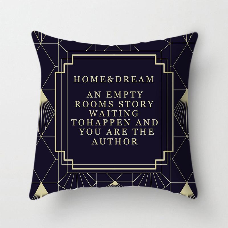 Nordische Schlichte Sofakissenbezug Kurzplüsch Kissen Auto Büro Zimmer Nickerchen Kissenbezug Kissenkern Muss Separat Ausgestattet Werden