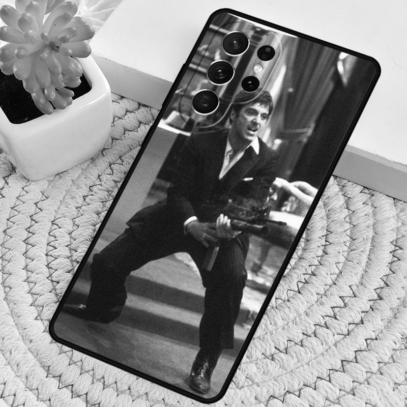 

Tony Montana Scarface TPU Phone Case For Samsung Galaxy note 10 pro S26 S25 S24 S23 S22 Ultra Plus S21 FE S20 Shockproof Cover Galaxy S21+ 5G