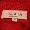 PAUL&JOE Wyprodukowano we Francji Jednoczęściowa z krótkim rękawem 38 Czerwona Kobiety Używana