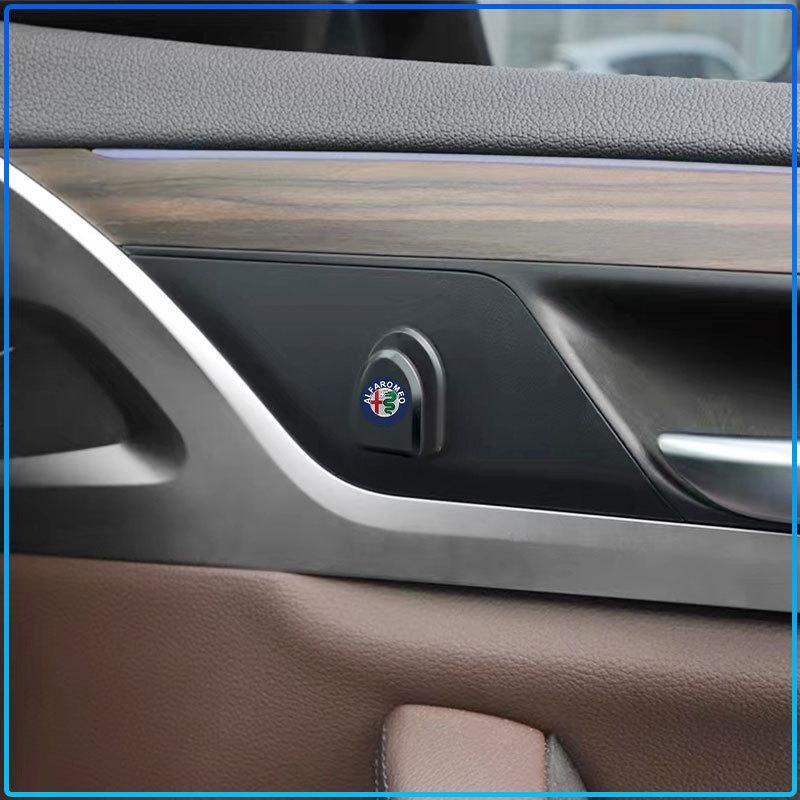 Mini Car Hooks Black Self Adhesive Invisible Hooks Interior Storage Holder For Alfa Romeo 147 159 156 Giulietta Giulia Mito Spider Alpha Nheadrest