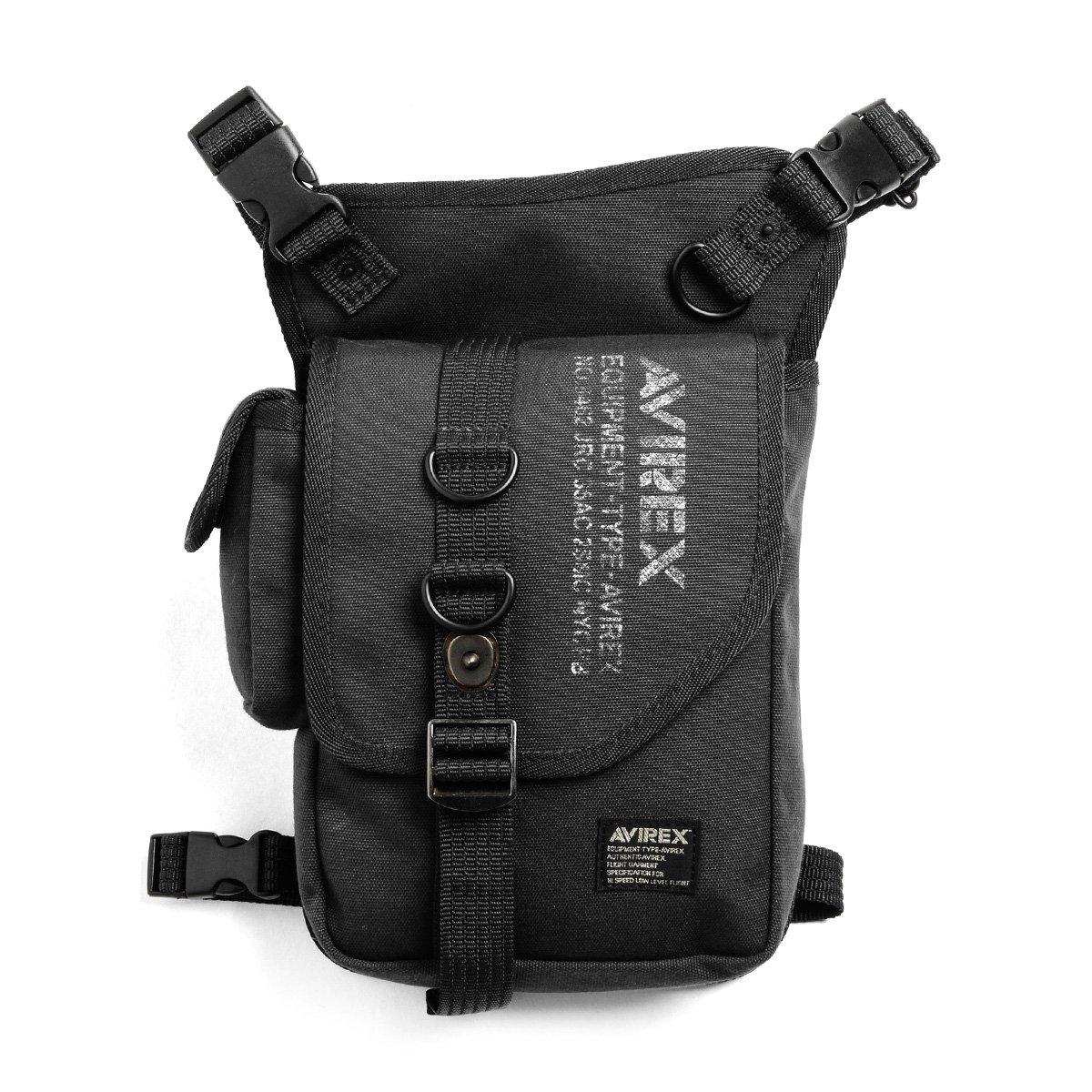 

AVIREX EAGLE 2WAY Shoulder Leg Bag & AVX348L(BLACK(09)) чорний