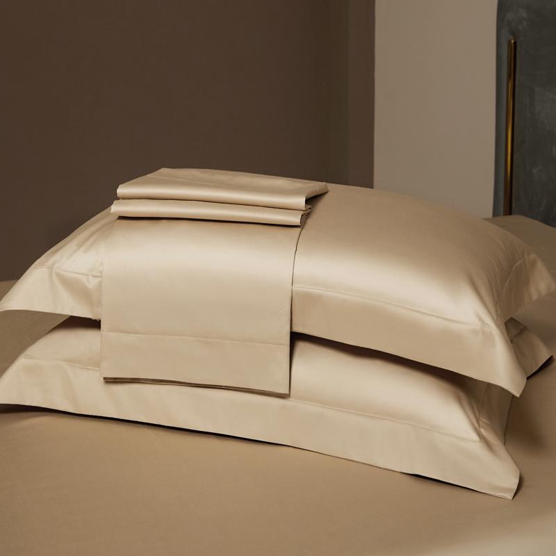 Premium Long-Staple Cotton Pillowcase Set - 100% Pure Cotton, Solid Color, 48x74cm (2-Pack)
