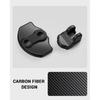 BASENOR 2026 2025 Tesla Model Y Juniper Model 3 Door Lock Cover Protector [Carbon Edition] [No Tape Requried], Door Striker Latches Stopper Covers