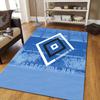 Hamburger SV Flannel Pattern Square Carpet,Area Rug,Carpet Rug for Living Room Bedroom Sofa Playroom Decor,Non-slip Floor Mat