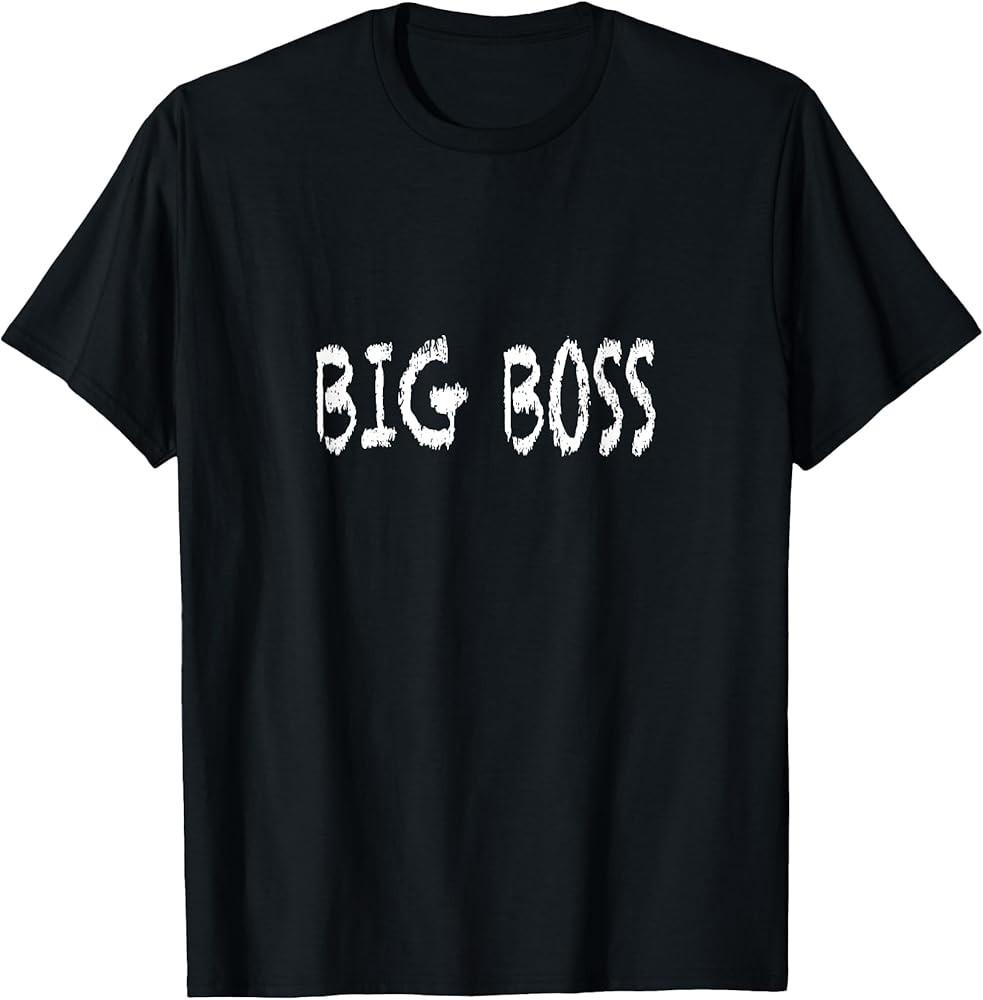 Big Boss Partner TShirt Unisex T-Shirt XXXXL