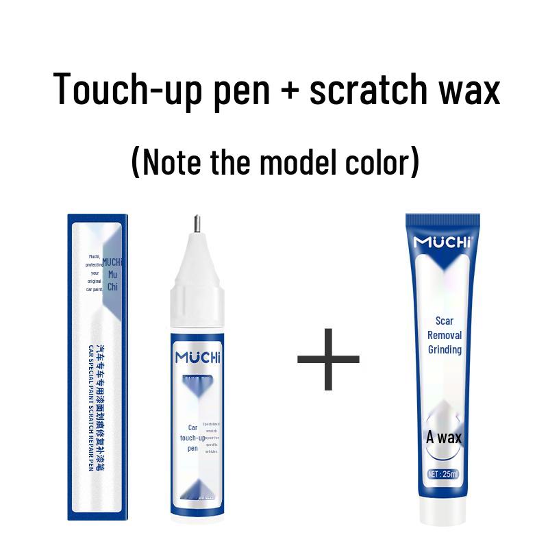 CRV Crystal White Pearl & Black Touch-Up Paint Pen for Car Scratches