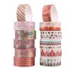 12Pcs Sakura Washi Tape Scrapbooking Supplies Masking Tape Decorativa School Supplies Diary Decoration Washitape