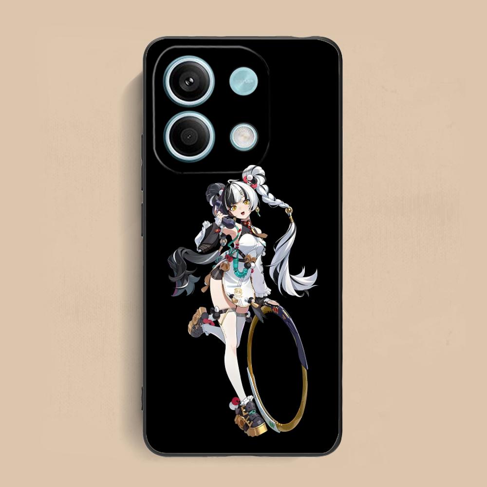 ZZZ Dialyn Matte TPU Mobile Phone Case for Xiaomi Redmi Note 14 13 12 11 S Pro Plus 4G 5G Colorful Printing Cover
