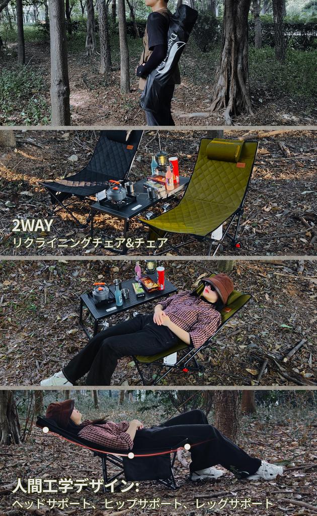 DesertFox Camping Reclining Outdoor Backrest Angle Adjustable in 4 Sets Up and Takes Down in 1 Low Lightweight Capacity For STY Chair, Chair, Chair,