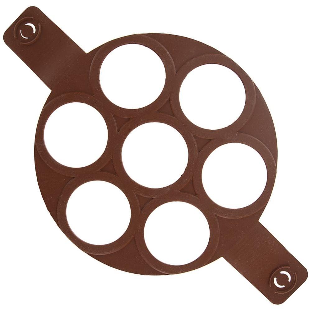 Silicone 7-Cup Egg and Pancake Mold SILLINIE 24cm