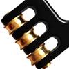 1 Pair of Alloy Windsurf Rigging Pulley Hooks with 3 Rollers - Supplies Parts Windsurfing Equipment