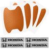 Car Door Sticker Carbon Fiber Scratches Auto Handle Protection Film For Honda Fit Mugen Insight Type S R VTEC Modulo Vezel SiPilot Fit XRV CRV HRV Dio