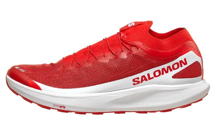 SALOMON Мужские кроссовки для трейлраннинга Красные 37