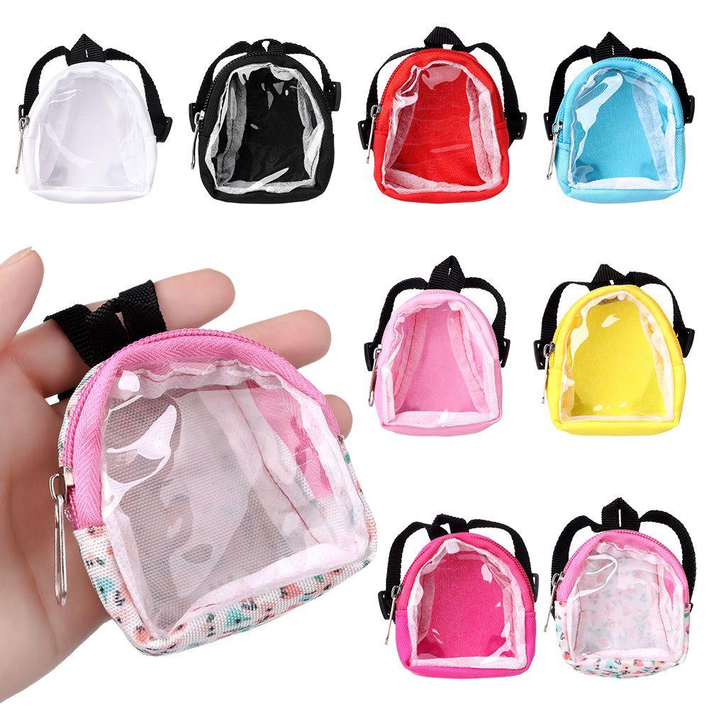 1/6 Doll Transparent Dolls Accessories Doll Backpack Mini Bag Gifts DIY