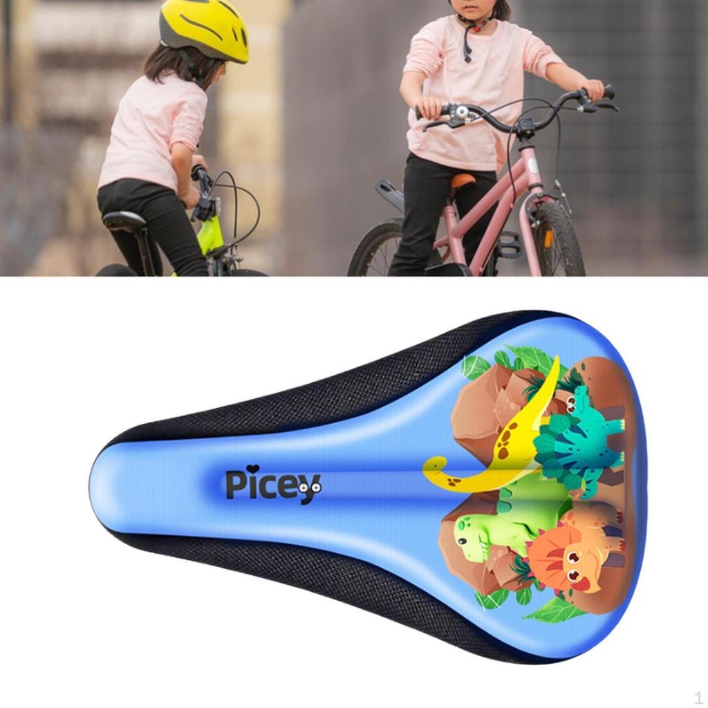 Dětský potah na sedlo,Potah na dětské sedlo,Malá protiskluzová podložka ze studené pěny,Měkká ochrana, Cyklistické doplňky